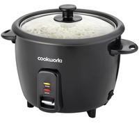 Cookworks  1.5L Rice Cooker Black